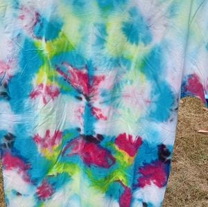 Uni-Sex Tie-die T-Shirt L